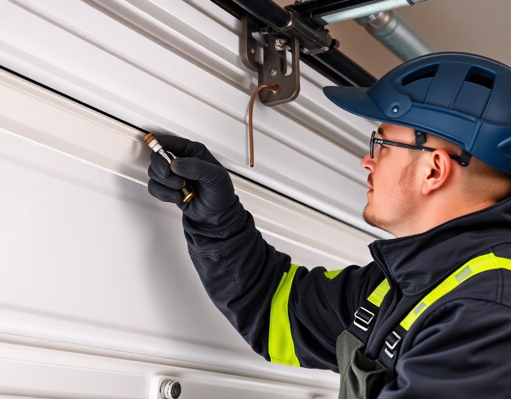 Professional garage door repair service